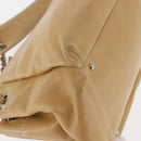 CHANEL Shoulder Bag Lamb Skin Beige CC Auth BA6860-10