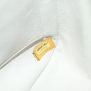 CHANEL Matelasse Chain Shoulder Bag Leather White CC Auth BA6864A-26