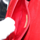 CHANEL Matelasse Chain Shoulder Bag Satin Black Gold CC Auth BA6866-19