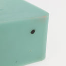 CHANEL Tote Bag rubber Turquoise Blue CC Auth BA6869-6