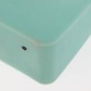 CHANEL Tote Bag rubber Turquoise Blue CC Auth BA6869-15