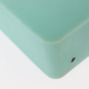 CHANEL Tote Bag rubber Turquoise Blue CC Auth BA6869-16