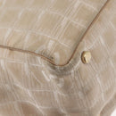 CHANEL New Travel Line Tote Bag Nylon Beige Gold CC Auth BA6872-16
