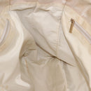CHANEL New Travel Line Tote Bag Nylon Beige Gold CC Auth BA6872-18