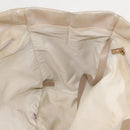 CHANEL New Travel Line Tote Bag Nylon Beige Gold CC Auth BA6872-19