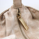 CHANEL New Travel Line Tote Bag Nylon Beige Gold CC Auth BA6873-10
