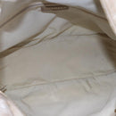 CHANEL New Travel Line Tote Bag Nylon Beige Gold CC Auth BA6873-11