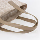 CHANEL New Travel Line Tote Bag Nylon Beige Gold CC Auth BA6873-7