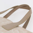 CHANEL New Travel Line Tote Bag Nylon Beige Gold CC Auth BA6873-8