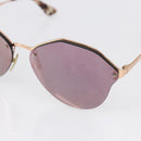 PRADA Sunglasses metal plastic Purple Champagne Gold Auth BA6880-7