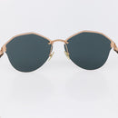 PRADA Sunglasses metal plastic Purple Champagne Gold Auth BA6880-8