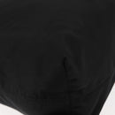 CELINE Tote Bag Nylon Enamel 2way Black Gold Auth BA6881-12