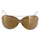 Christian Dior Sunglasses metal Brown Auth BA6884-2