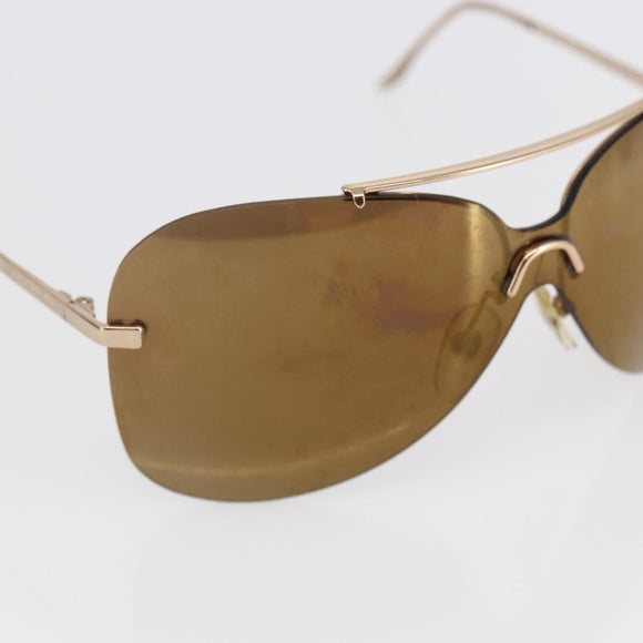 Christian Dior Sunglasses metal Brown Auth BA6884