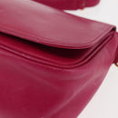 VALENTINO Shoulder Bag Leather Pink Auth BA6886-15