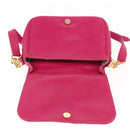 VALENTINO Shoulder Bag Leather Pink Auth BA6886-10