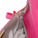 VALENTINO Shoulder Bag Leather Pink Auth BA6886-19
