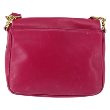 VALENTINO Shoulder Bag Leather Pink Auth BA6886 - 0