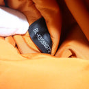 VALENTINO Studs Backpack Nylon Leather Beige Orange Auth BA6887-26