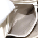 BURBERRY Nova Check Shoulder Bag Canvas Beige White Auth BA6890-21