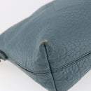 BURBERRY Shoulder Bag Leather Blue Auth BA6891-13