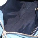 BURBERRY Shoulder Bag Leather Blue Auth BA6891-17