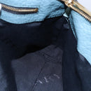 BURBERRY Shoulder Bag Leather Blue Auth BA6891-19