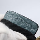 BURBERRY Shoulder Bag Leather Blue Auth BA6891-21