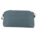 BURBERRY Shoulder Bag Leather Blue Auth BA6891-3