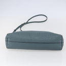 BURBERRY Shoulder Bag Leather Blue Auth BA6891-9