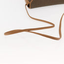 SAINT LAURENT Shoulder Bag PVC Leather Beige Auth BA6893-7