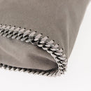 Stella MacCartney Falabella Chain Shoulder Bag polyester 2way Gray Auth BA6896-8