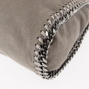 Stella MacCartney Falabella Chain Shoulder Bag polyester 2way Gray Auth BA6896-15