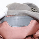 Stella MacCartney Falabella Chain Shoulder Bag polyester 2way Gray Auth BA6896-18