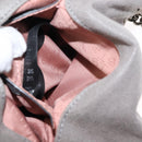 Stella MacCartney Falabella Chain Shoulder Bag polyester 2way Gray Auth BA6896-21