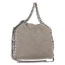 Stella MacCartney Falabella Chain Shoulder Bag polyester 2way Gray Auth BA6896-1