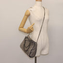 Stella MacCartney Falabella Chain Shoulder Bag polyester 2way Gray Auth BA6896-22