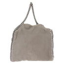 Stella MacCartney Falabella Chain Shoulder Bag polyester 2way Gray Auth BA6896-2