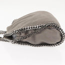 Stella MacCartney Falabella Chain Shoulder Bag polyester 2way Gray Auth BA6896-4