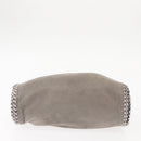 Stella MacCartney Falabella Chain Shoulder Bag polyester 2way Gray Auth BA6896-5