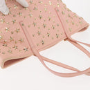 Jimmy Choo Studs Tote Bag Leather Pink Auth BA6901-6