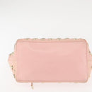 Jimmy Choo Studs Tote Bag Leather Pink Auth BA6901-5