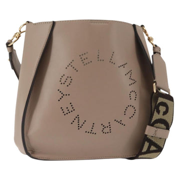 Stella MacCartney Shoulder Bag polyester Beige Auth BA6902