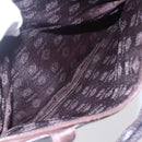 LOEWE Anagram Hand Bag Leather Brown Auth BA6903-21