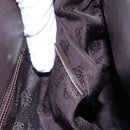 LOEWE Anagram Hand Bag Leather Brown Auth BA6903-12