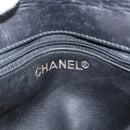 CHANEL Matelasse Waist Bag Lamb Skin Black Gold CC Auth BA6907-20