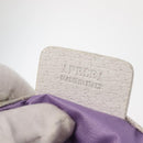 BVLGARI Logo mania Tote Bag Canvas Silver White Auth BA6909-12