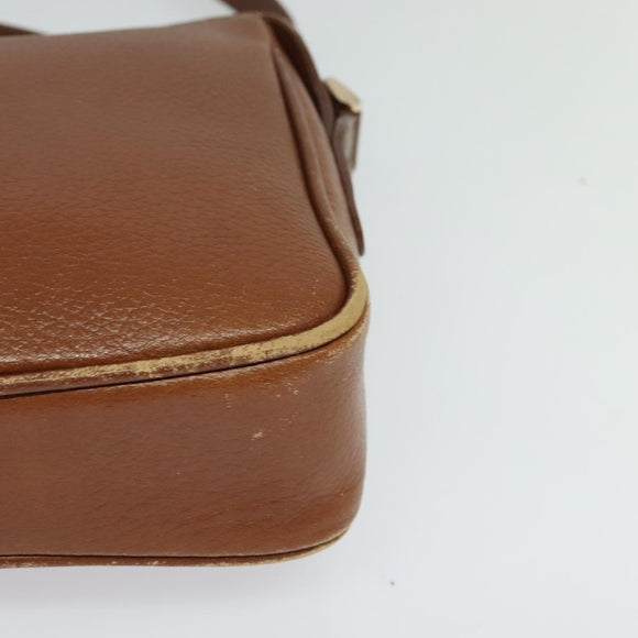 Burberrys Shoulder Bag Leather Brown Auth BA691