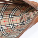 Burberrys Shoulder Bag Leather Brown Auth BA691-17