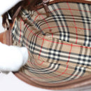 Burberrys Shoulder Bag Leather Brown Auth BA691-18